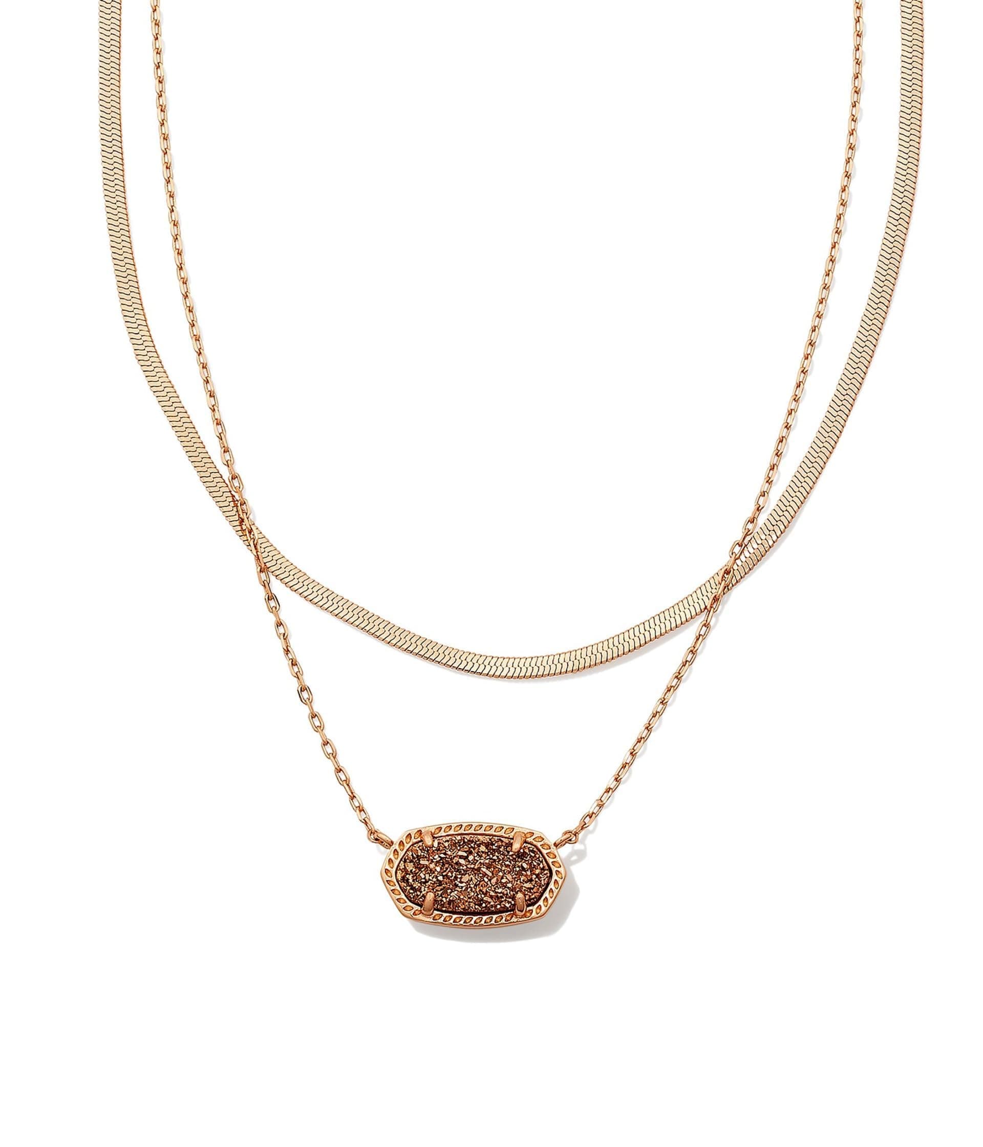 Kendra ScottElisa Herringbone Multistrand Necklace