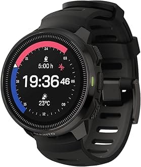 – Ocean Dive Computer, GPS Multisport Watch for Training, Underwater Route Tracking & Wireless Tank Pressure Monitor, AMOLED Touchscreen, Dualband GNSS, Offline Map, 26D Battery Life, All Black