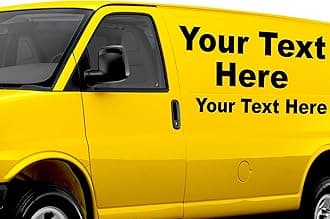 Custom Vinyl Letters & Numbers (Any Size & Color)