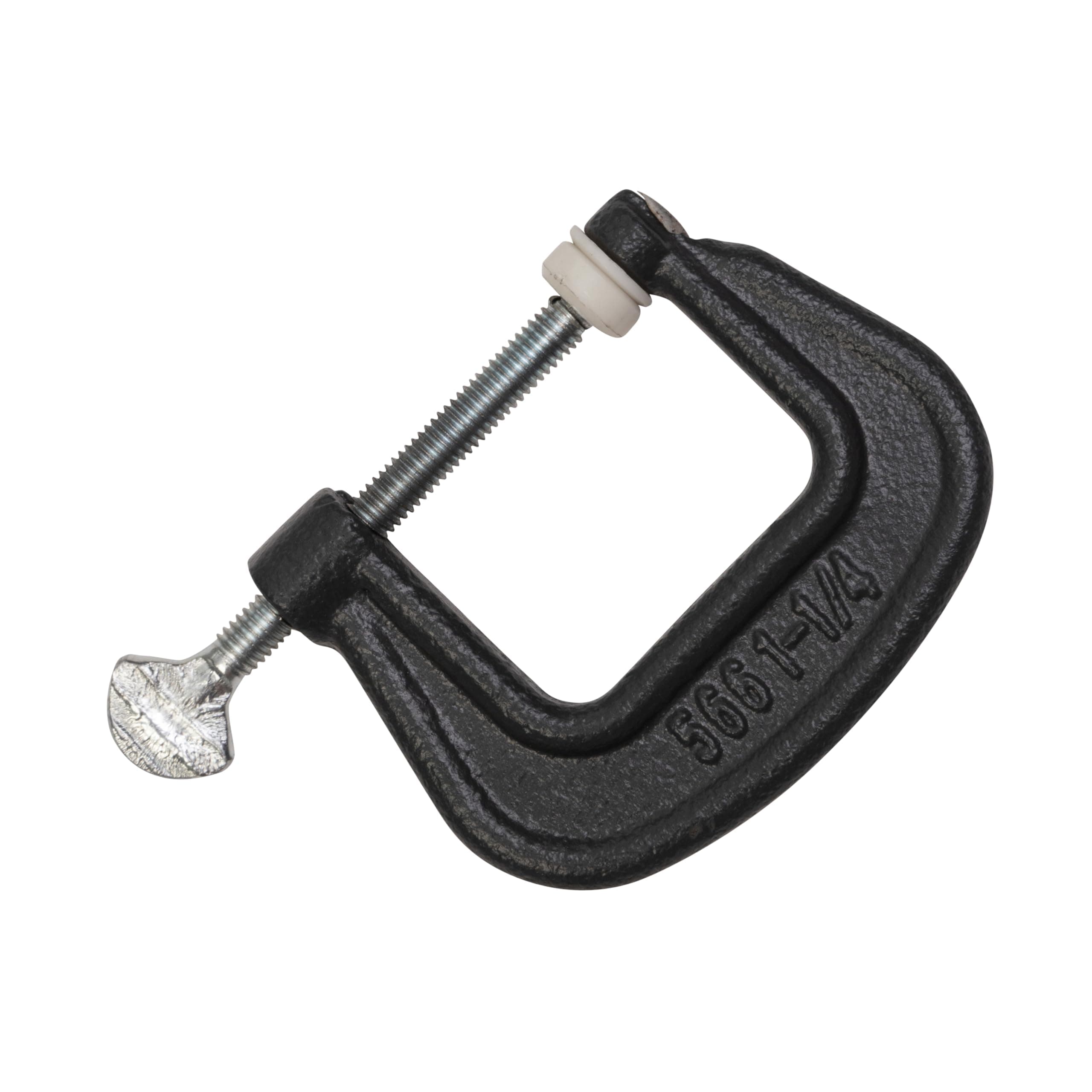 Wilton Junior C-Clamp, 1-1/4” Opening, 1-3/16" Throat, 550 Lbs. Clamping Force (Model H566N)