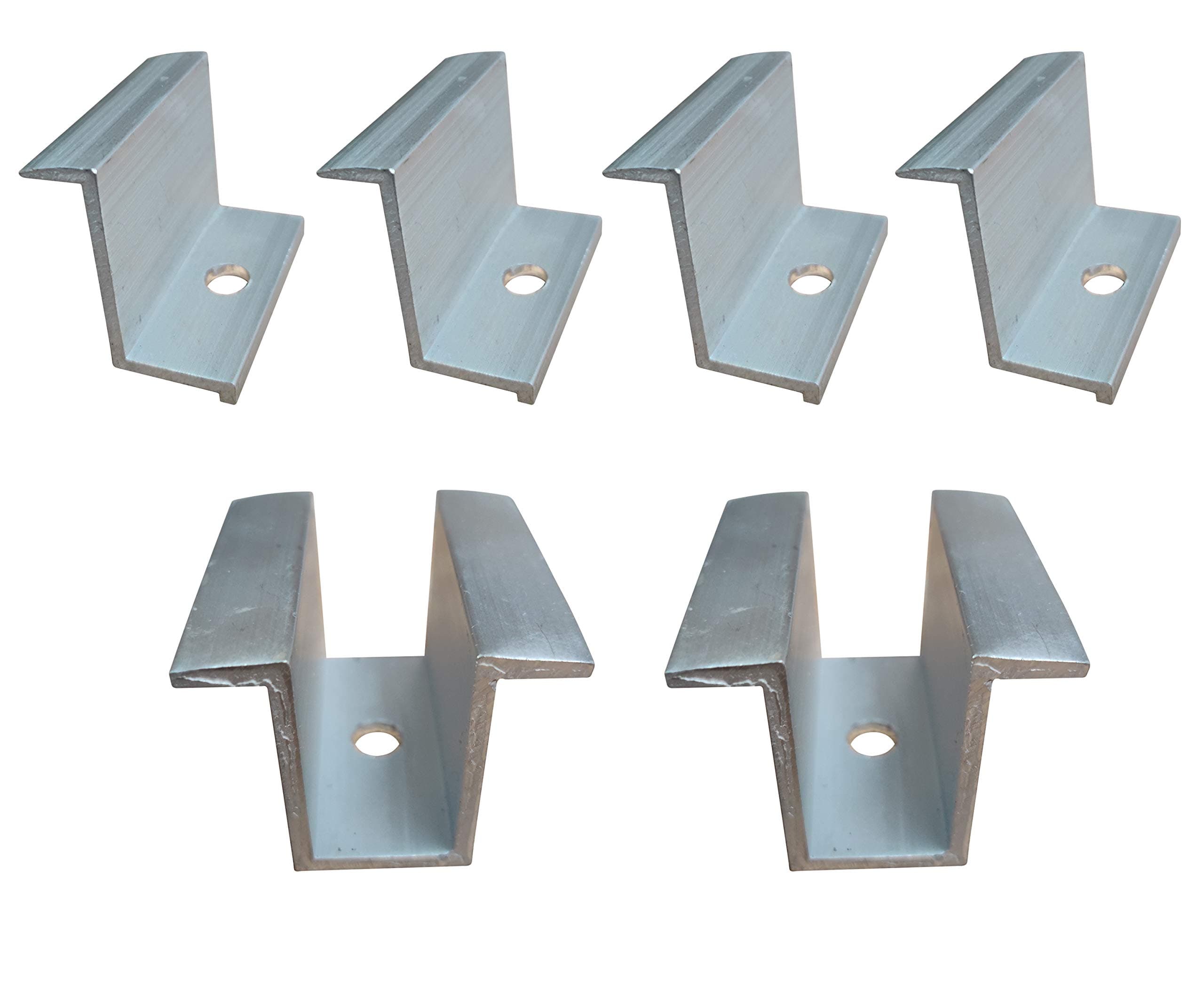 Future - Solar Panel mounting clamp 35MM for 2 Solar Panels (4 End Clamps and 2 Mid Clamps)