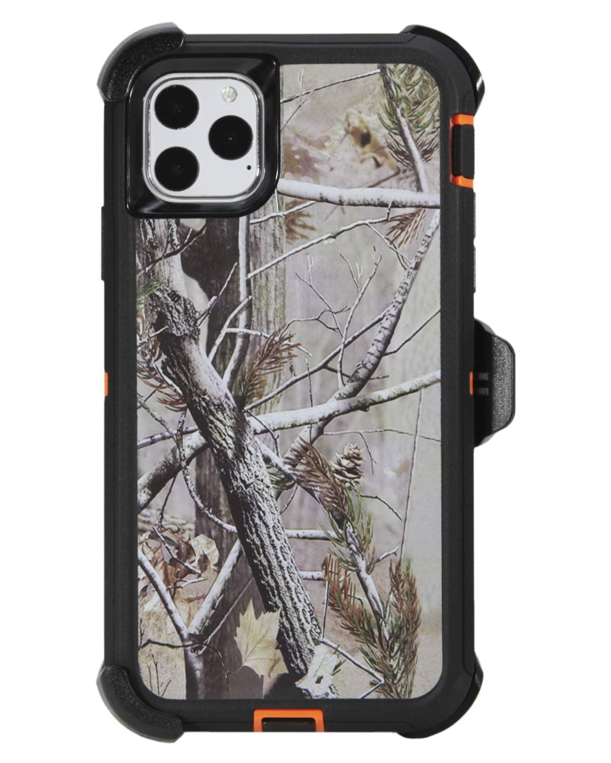 Case for iPhone 11 Pro Max (6.5") Heavy Duty Full Body Military Grade Drop Protection Carrying Cover Holder | Holster for Men Belt with Clip Stand – Camouflage