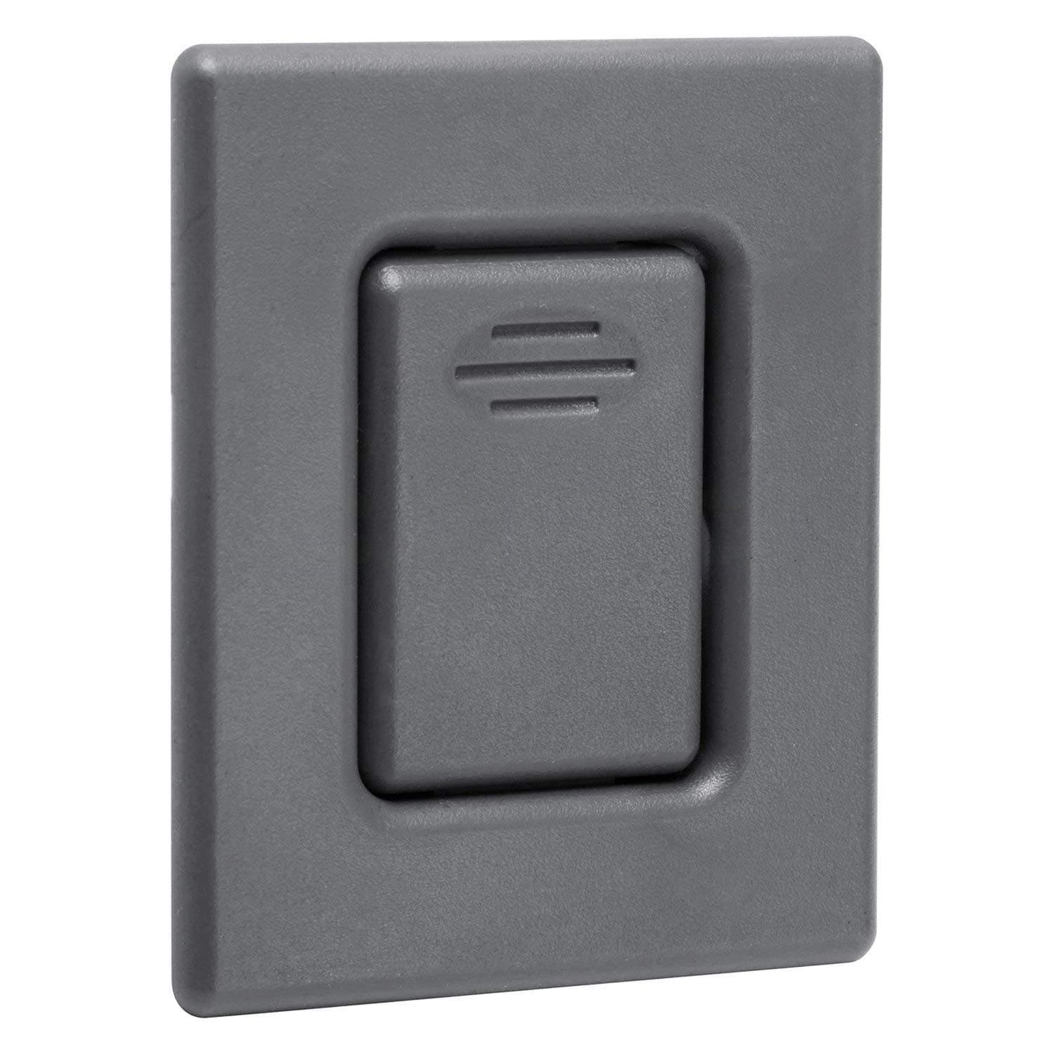 Back Seat Latch Release Handle - Best for Folding Rear Row Bucket Fits 00-06 Silverado, Tahoe, Avalanche, Suburban, Sierra, Yukon, Escalade - Replaces GM 12477414 Button Lock Cover Accessories, Gray