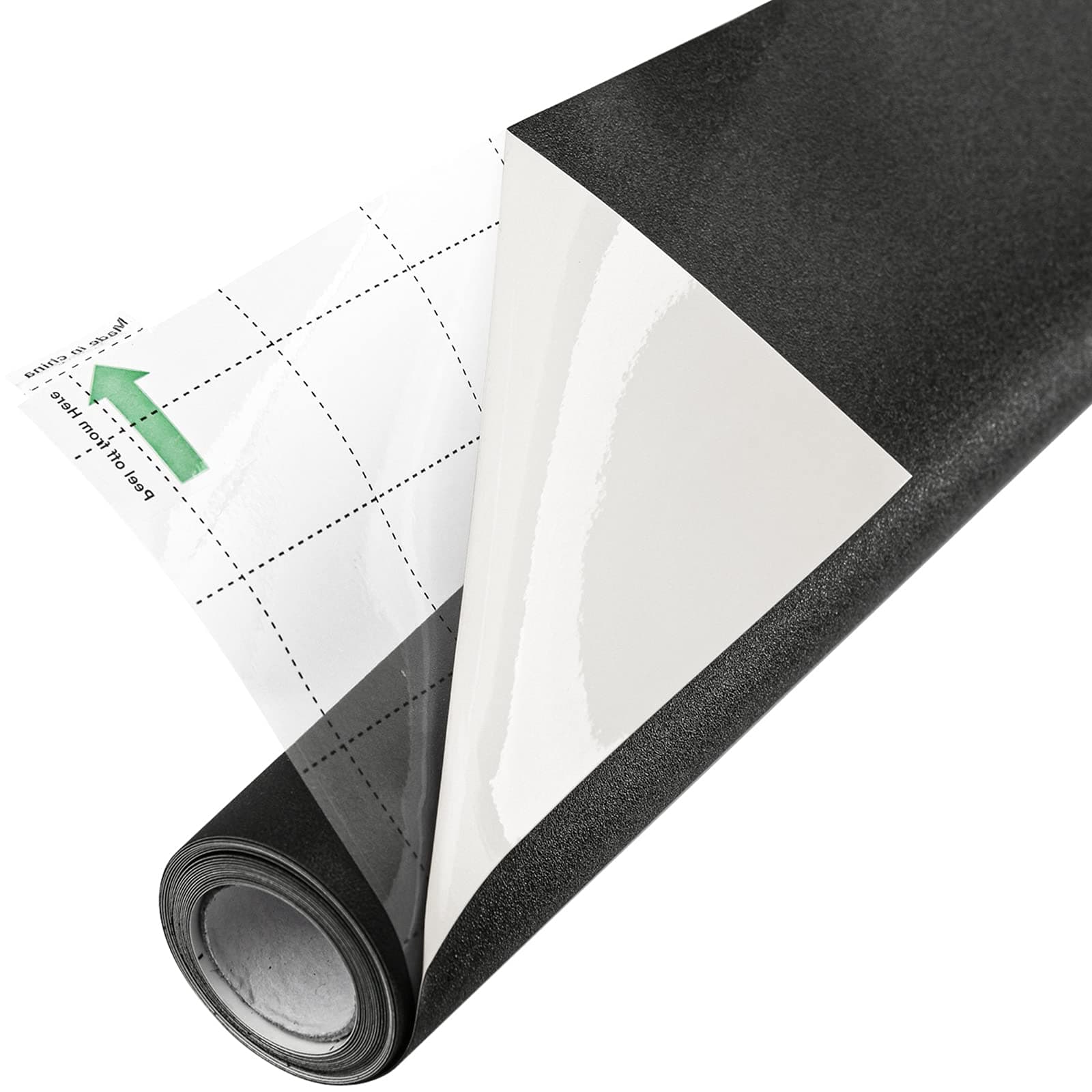 Black-White Blackout Window Film