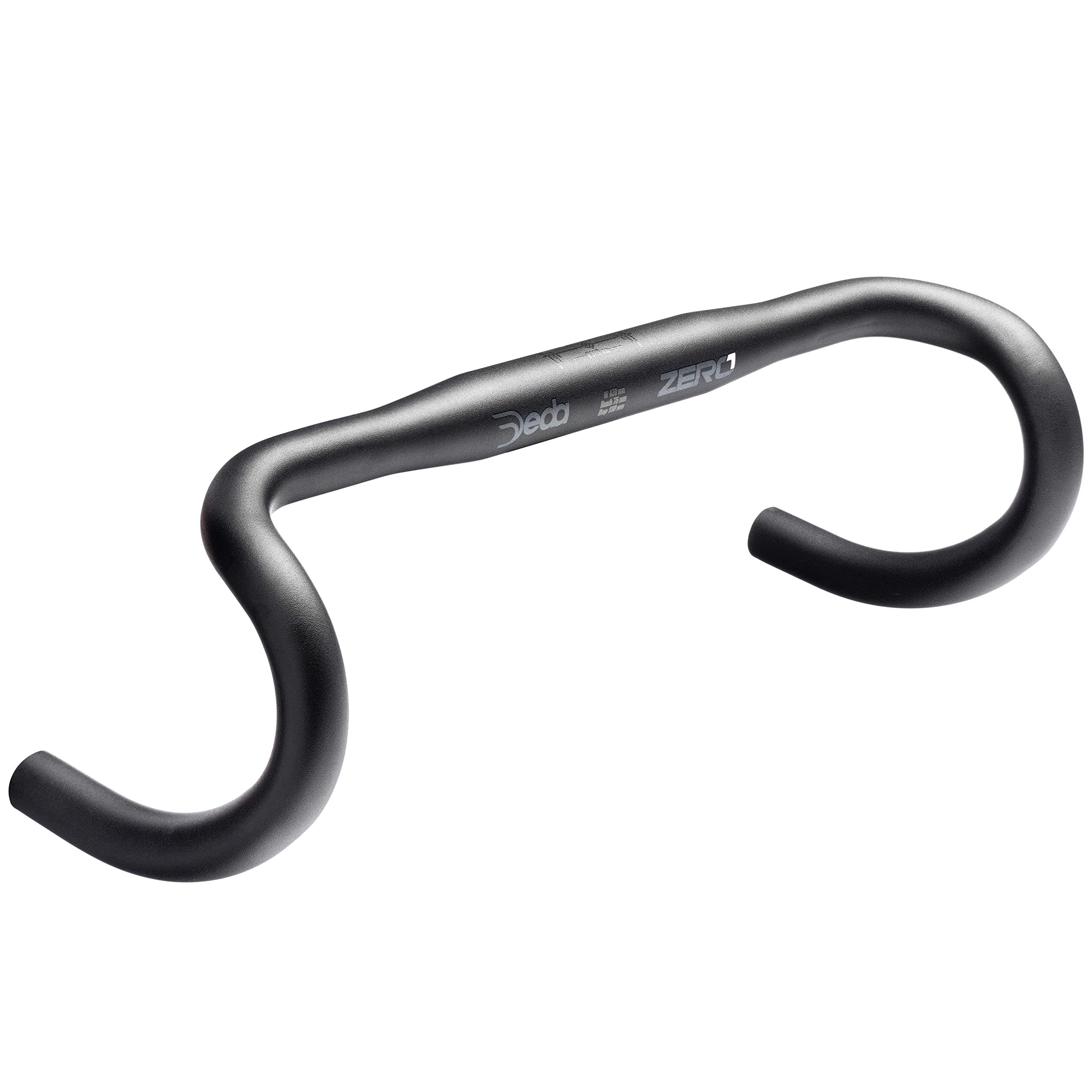 Deda Elementi Unisex Zero1 Rhm Handlebar, Black on Black, 38cm UK
