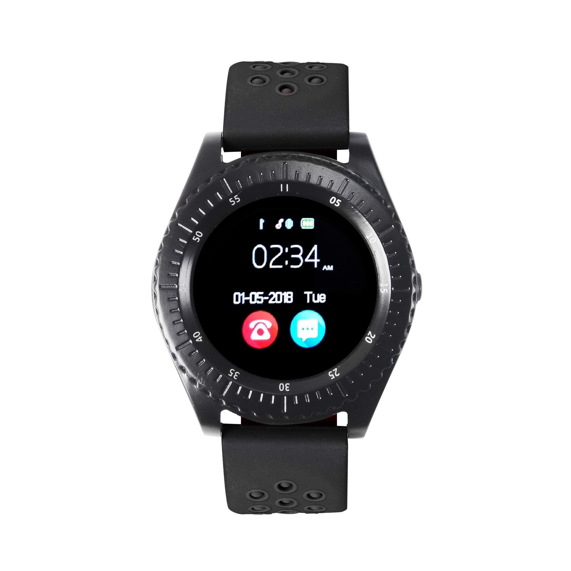 Hottech Z3 5585 Smart Watch (Black)
