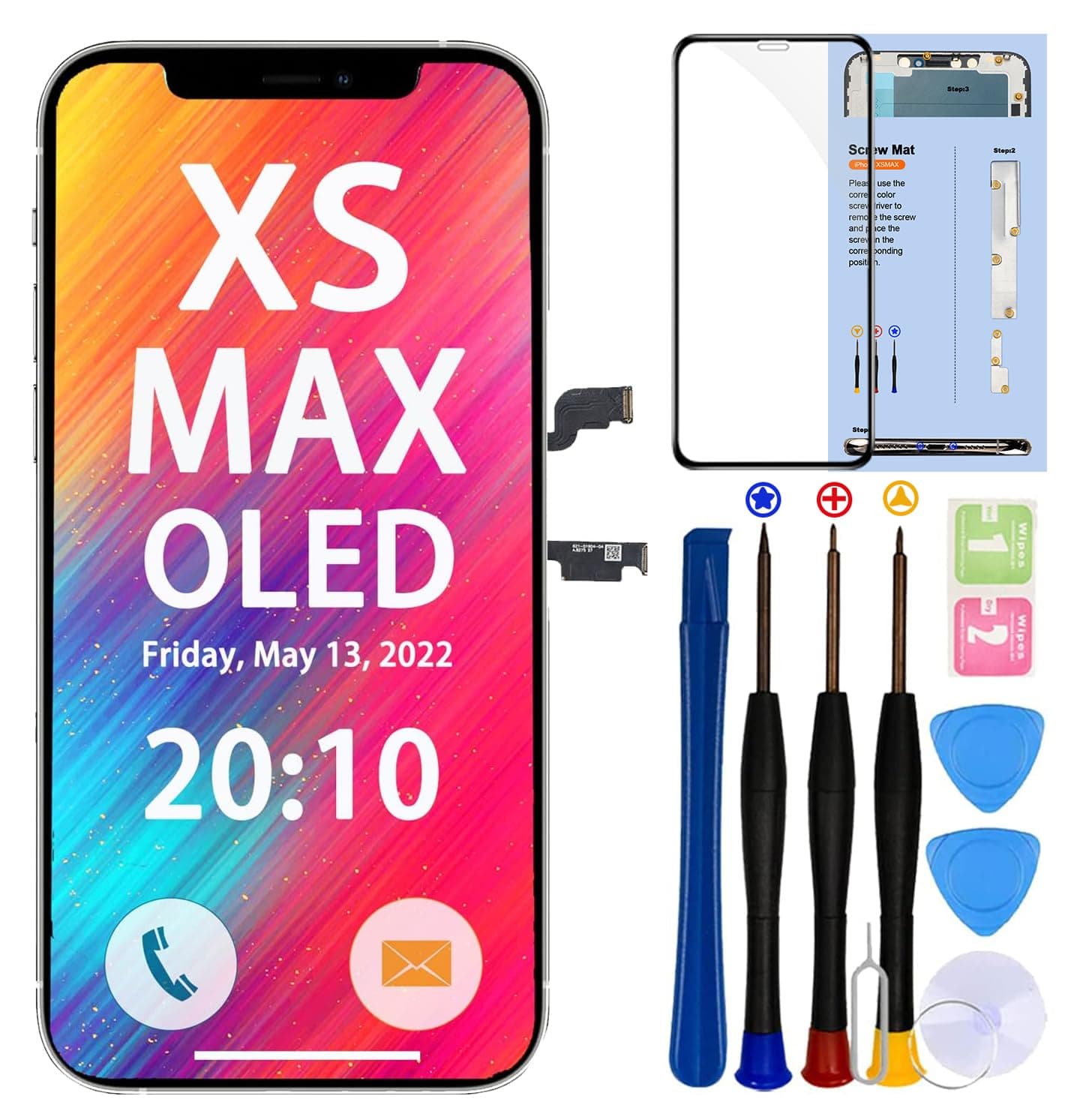 For iPhone XS MAX Screen Replacement