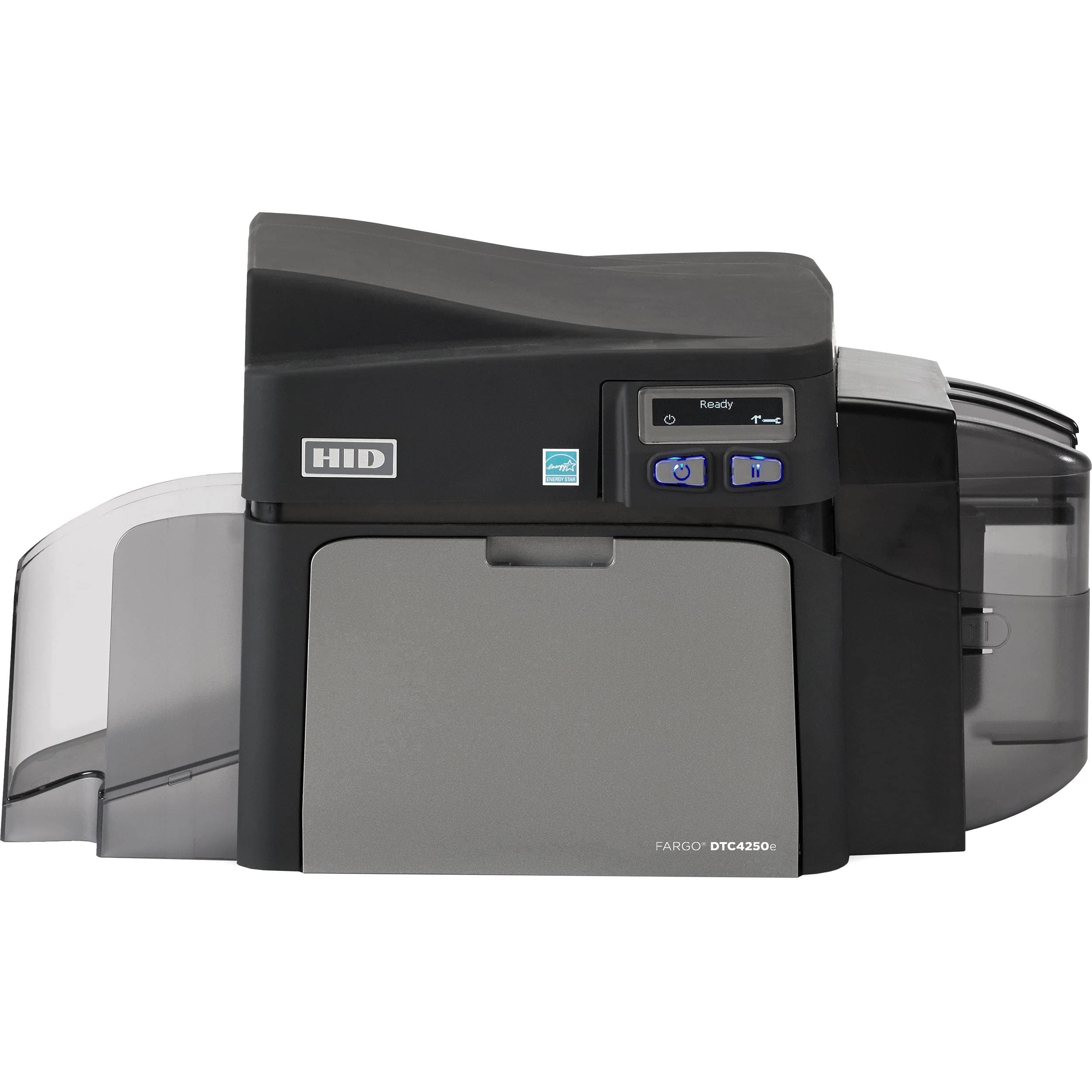 DTC4250e Single Sided Desktop Dye Sublimation/Thermal Transfer Printer - Color - Card Print - Ethernet - USB