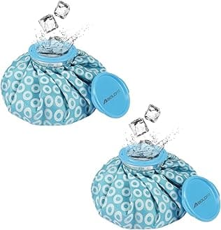 - Boldfit Hot Water Bag Ice bag for Pain Relief Cold Ice Pack for Injuries, and Cold Therapy Comes with Leak-free Closure - Blue 7.5 Inch - Pack of 2