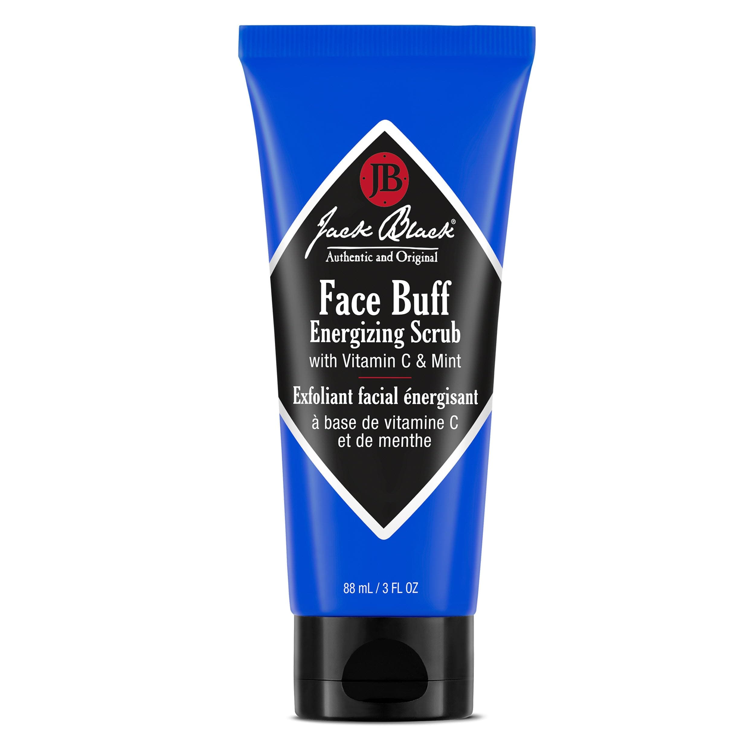 - Face Buff Energizing Scrub - Mens Face Wash & Pre Shave Scrub, Face Cleanser for Men, Pre Shave for Men, Mens Facial Cleanser, Mens Face Scrub, Exfoliating Face Wash, Jack Black Face Scrub