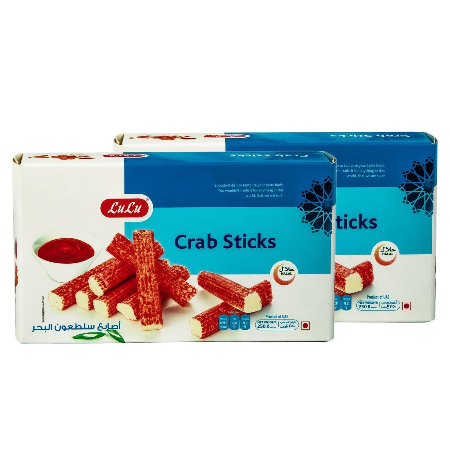 LuLu Crab Sticks, 2 x 250 g