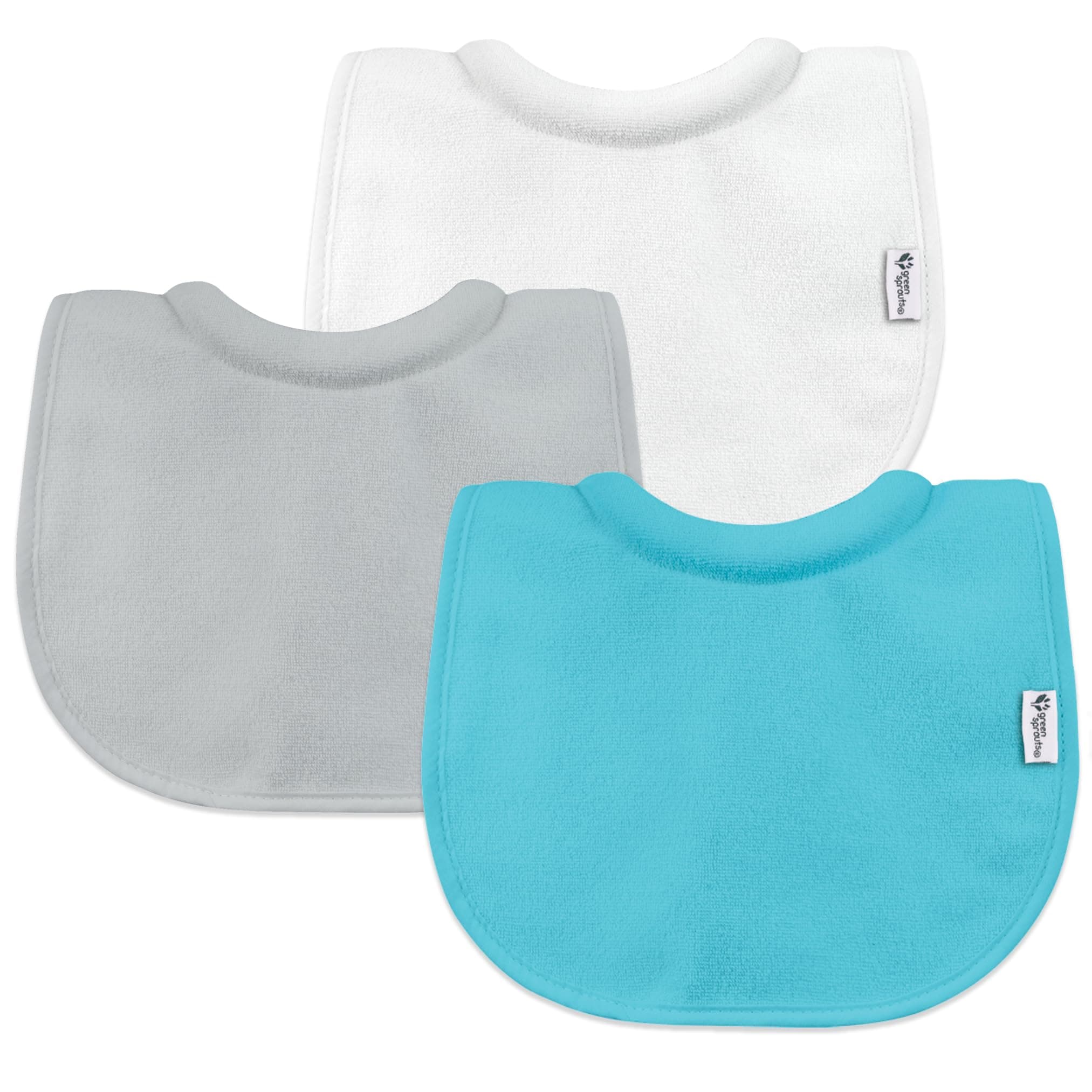 green sprouts Stay-dry Milk Catcher Bibs