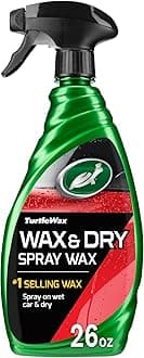 1 Step Wax & Dry - 769 ml - Achieve Premium Shine with Ease - Spray, Dry, and Shine Your Car in Minutes - Carnauba Wax and Protective Polymers for Maximum Protection