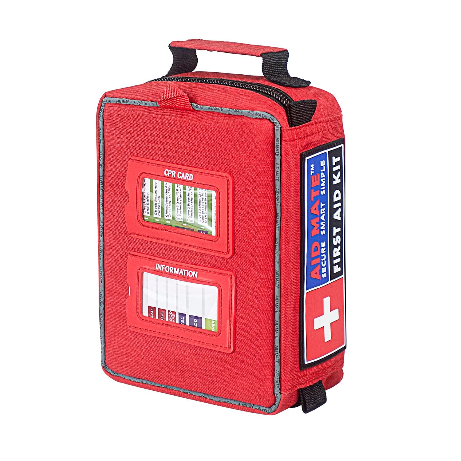 Pro First Aid Kit with Molle System Portable Emergency Survival Kits Trauma Medical Kit for Home, Office, Car, Outdoor, Hiking, Travel, Camping…