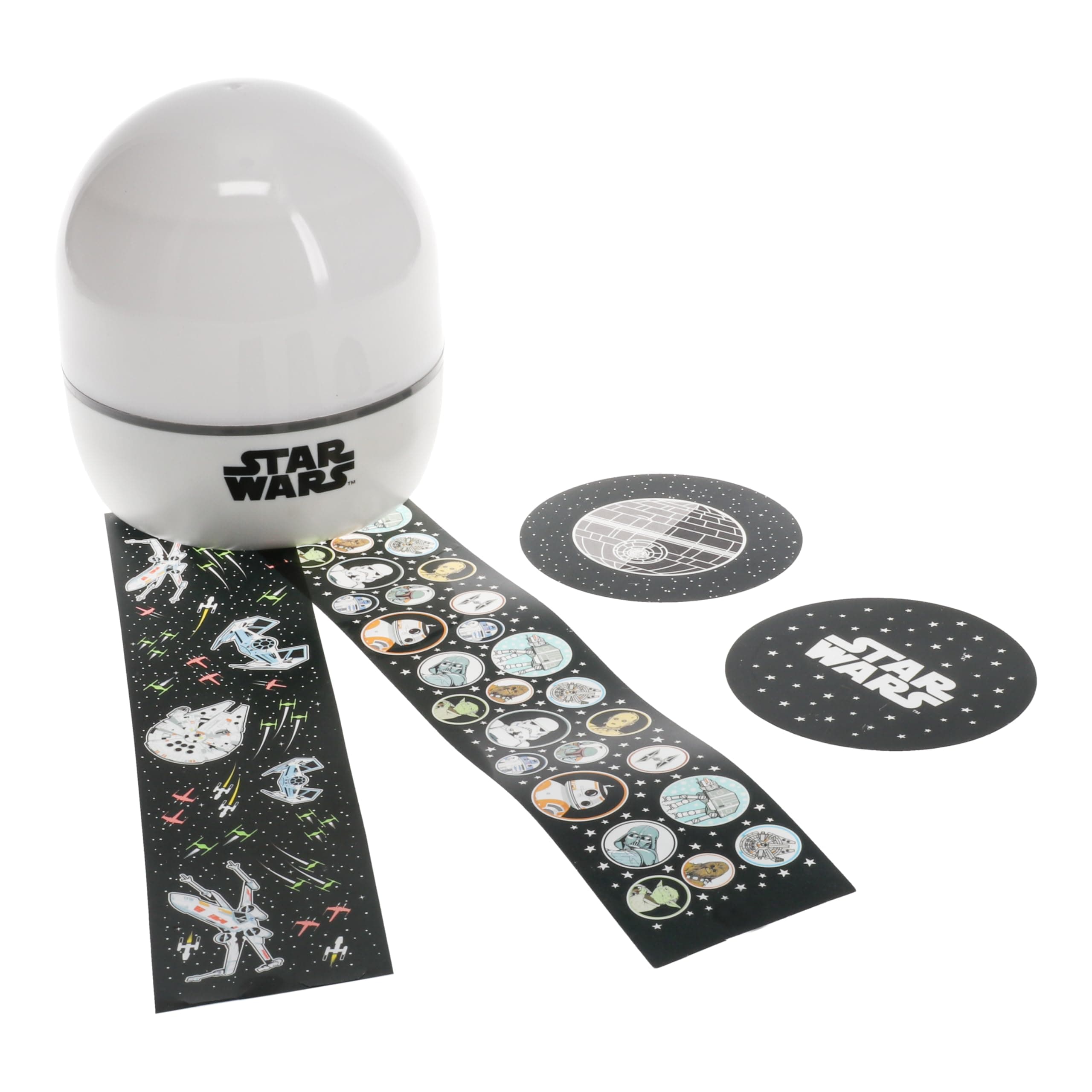 Paladone Star Wars Projection Lamp - Officially Licensed, Interchangeable Scenes, Multicolor LED, Plastic Material, Room Decor for Star Wars Fans