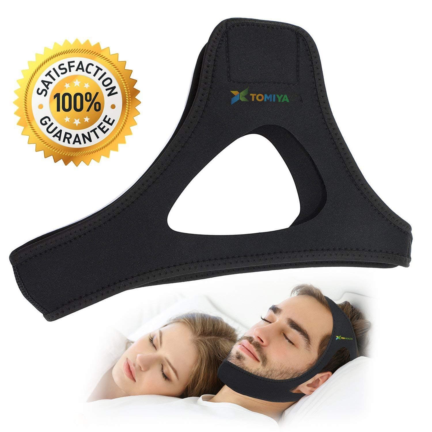 Best Snoring Solutions, Stop Snoring Devices, New Improved Version Adjustable Anti-Snore Chin Strap