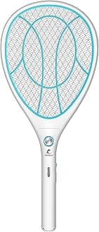 Electric Fly Killer Racket Mosquito Killer Zapper 3000V USB Rechargeable