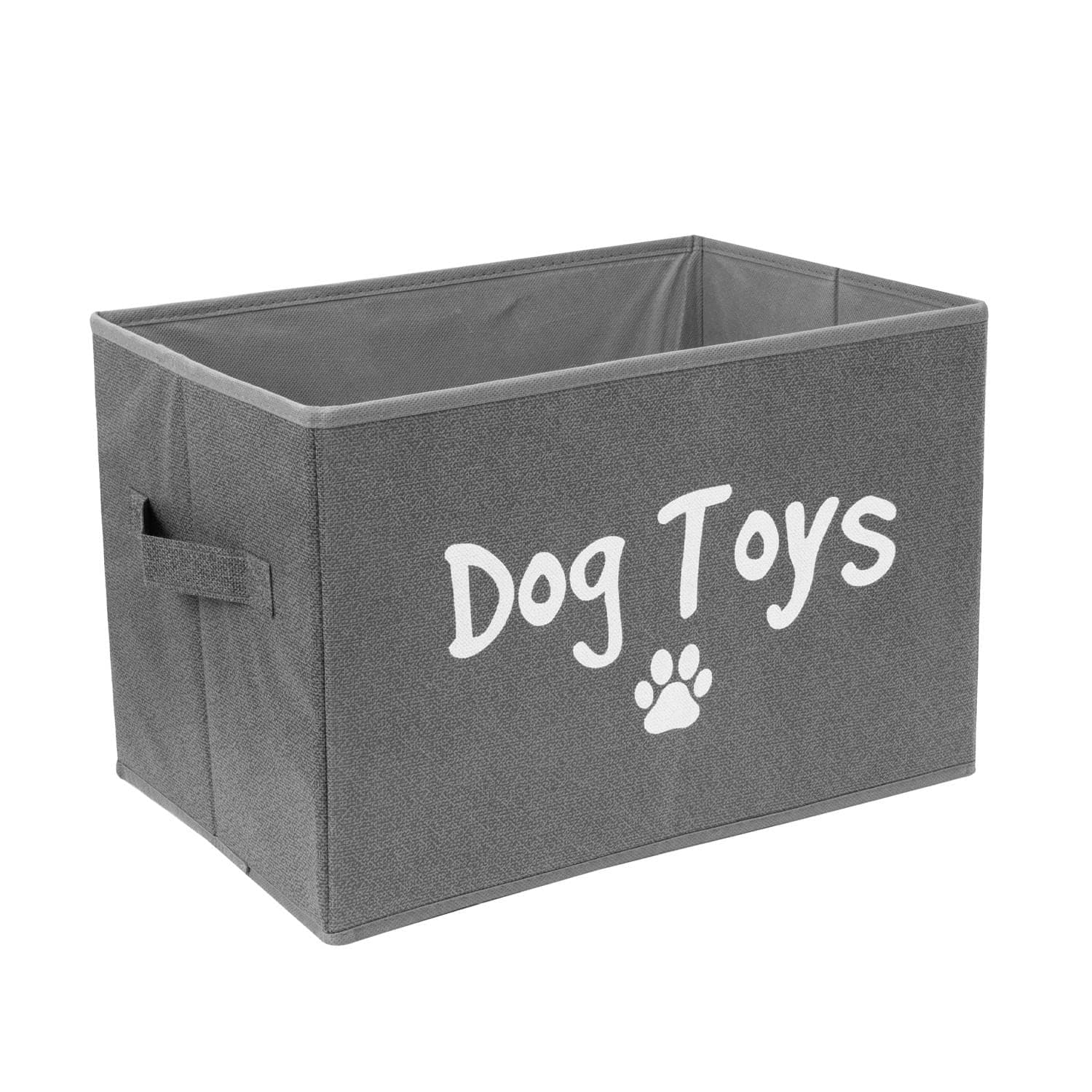 Dog Toy Box, Grey
