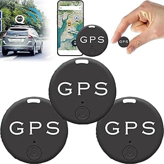 Easy Find Mini GPS Tracker, Easy Find Mini GPS Bluetooth Tracker, Strong Car Vehicle Tracking Anti-Lost Smart Trackers, Smart Key Finder Locator, Bluetooth Tracking, Effective Distance 15 Meters-3pcs