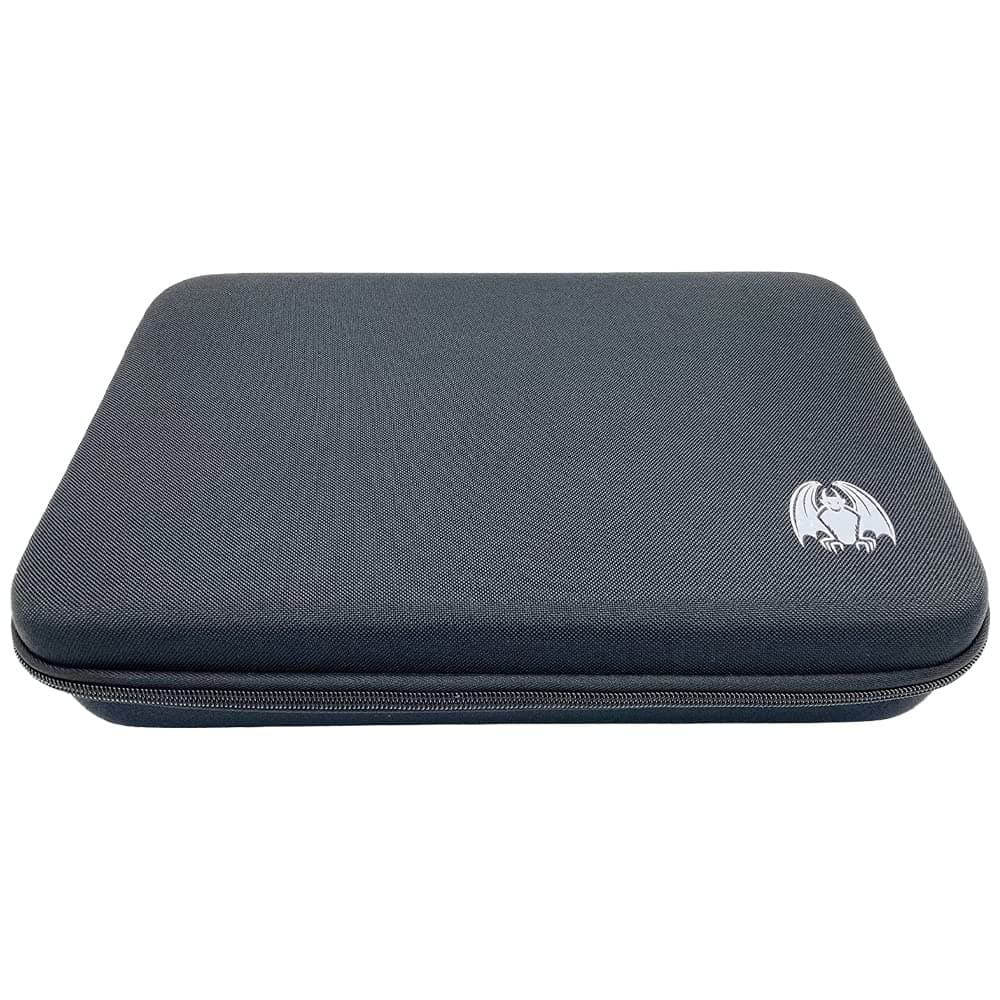 Miniature Paints Bottle Storage Carry Case with Handle - Fits up to 60 Bottles - Miniature Painting Storage Case with Foam Insert and Inner Pocket for Bushes - Paint Storage Organizer - Paint Rack