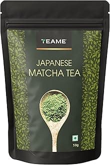TE-A-ME Matcha Tea Powder | Culinary Grade Matcha | 50g - 33 Servings | Sourced from Japan, Resealable Pouch, Pure & Authentic, Smooth Taste, For Hot & Cold Drinks, Lattes & Recipes