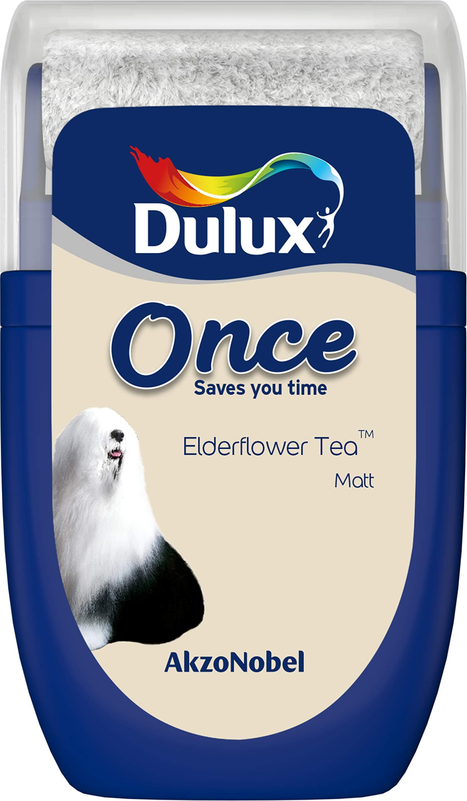 Dulux Once Tester Paint - Elderflower Tea - 30ML