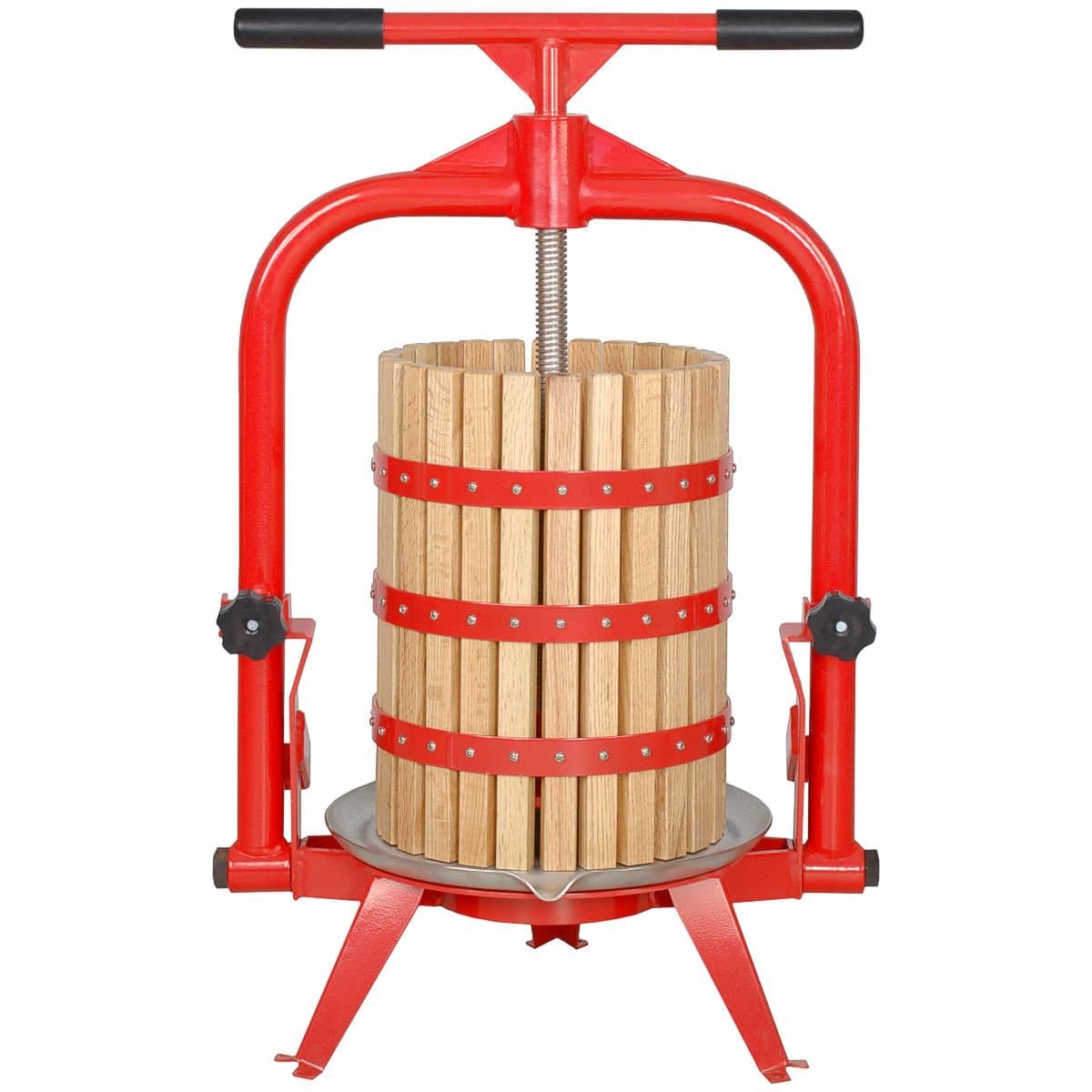 MacIntosh Fruit Press 5 Gallon + Wood Basket