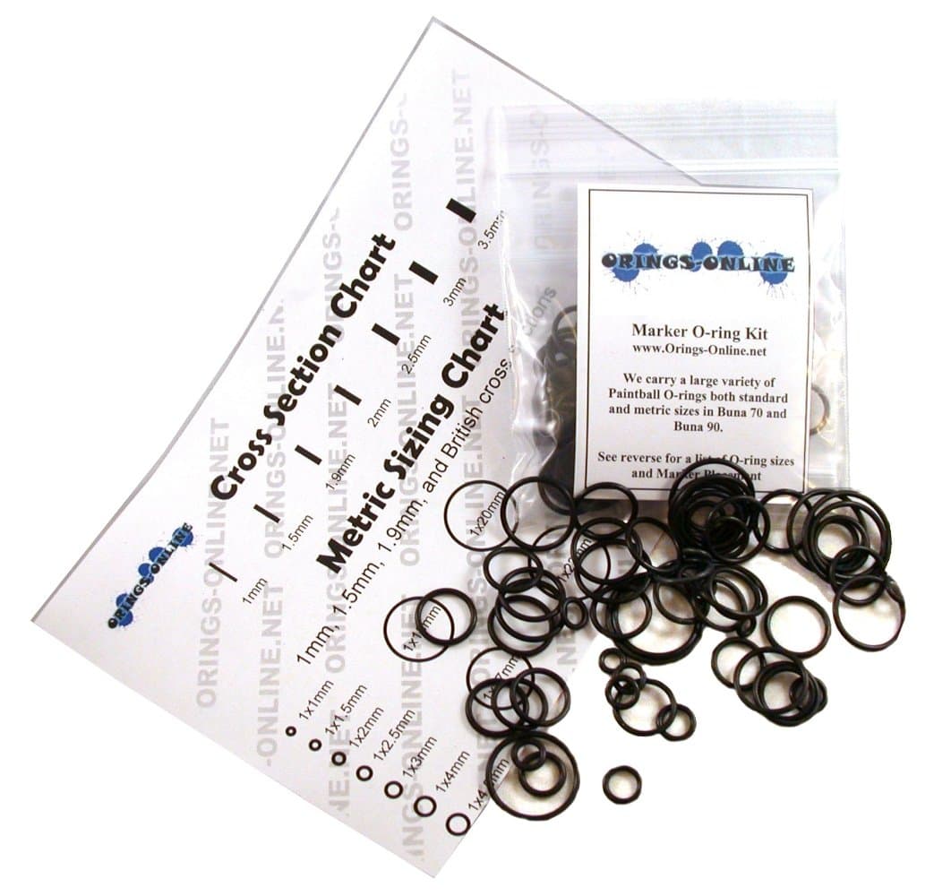 Viewloader Triton Paintball Marker O-Ring Kit (2X or 4X Rebuilds)