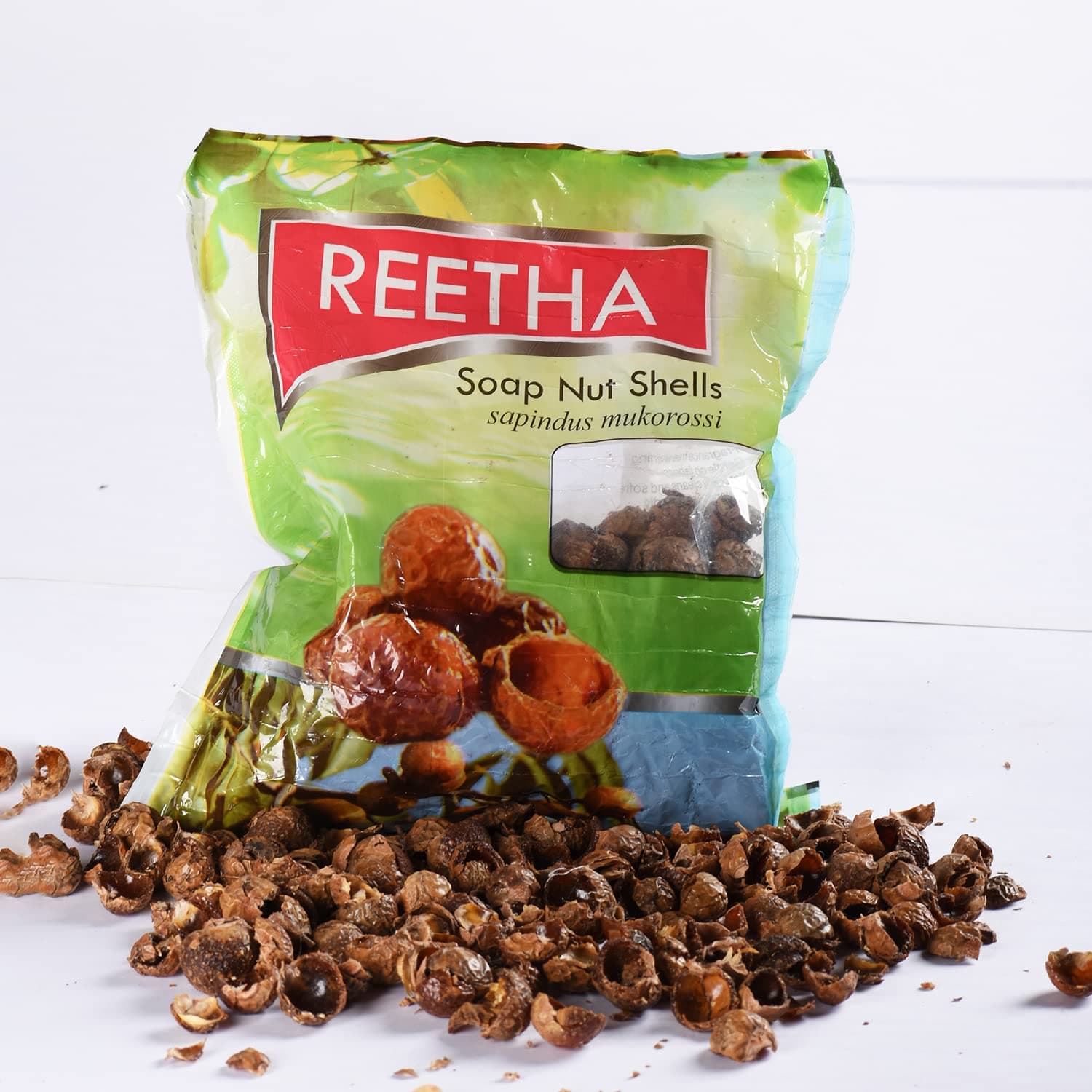 Sunvedita Reetha Soap Nut Shells, 900 g (Brown)
