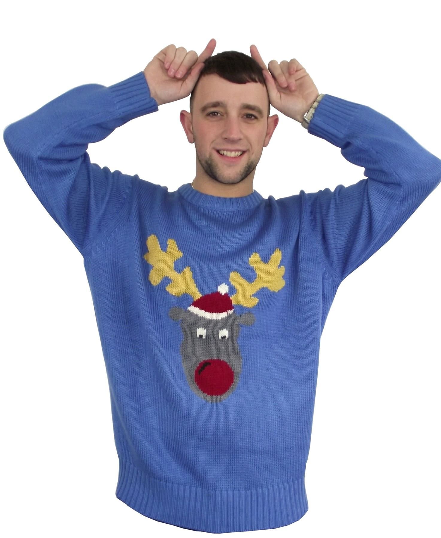 Crazygranny Reggie Jumper Medium Blue