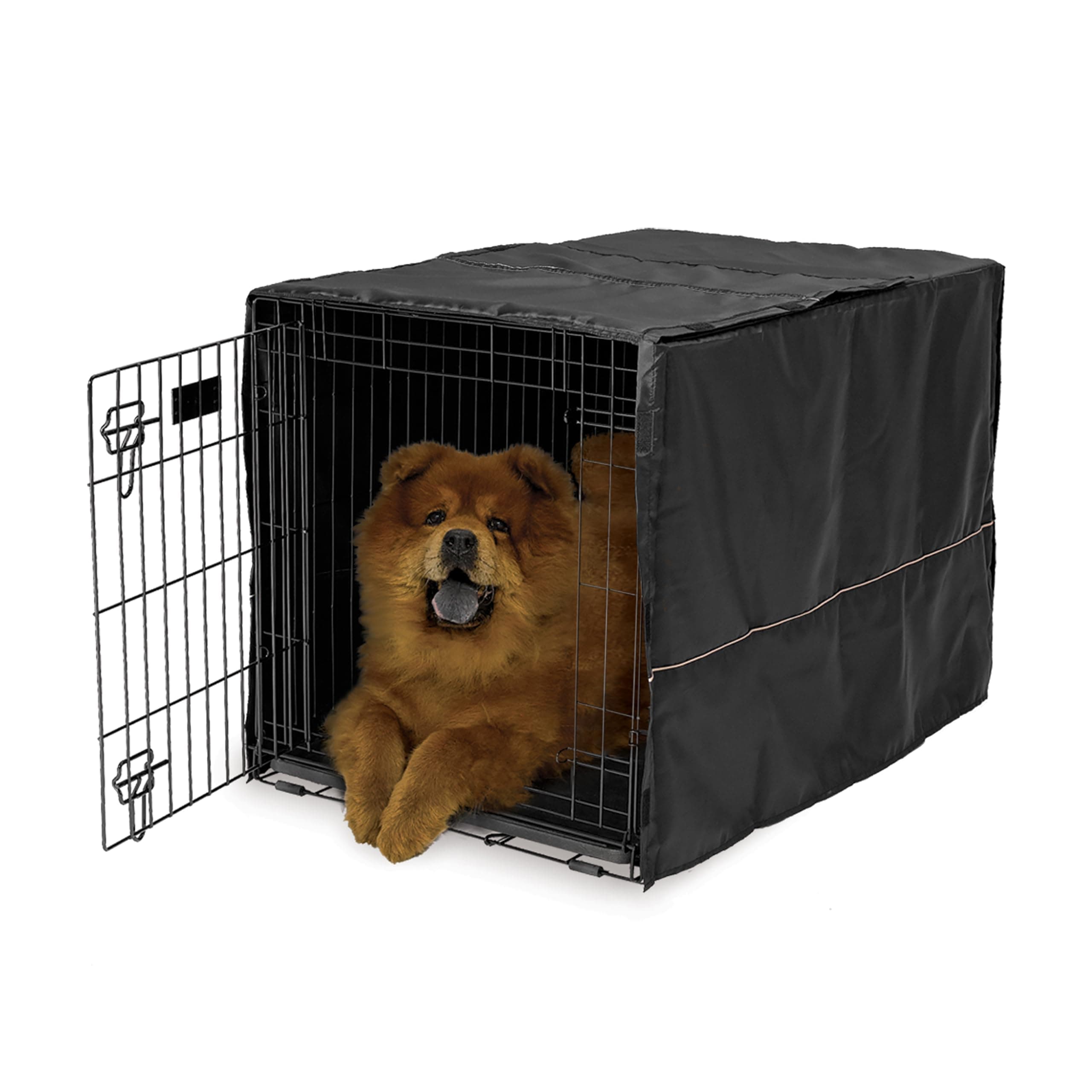 Midwest Black Polyester Crate Cover, Black, 36 Inches