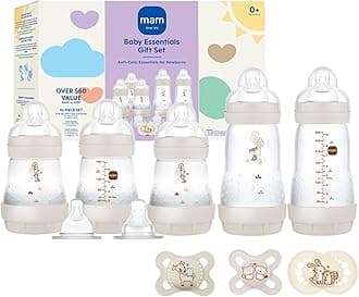 MAMMatte Essentials Gift Set, 10-Piece, Newborn, Unisex,1 Count (Pack of 1)