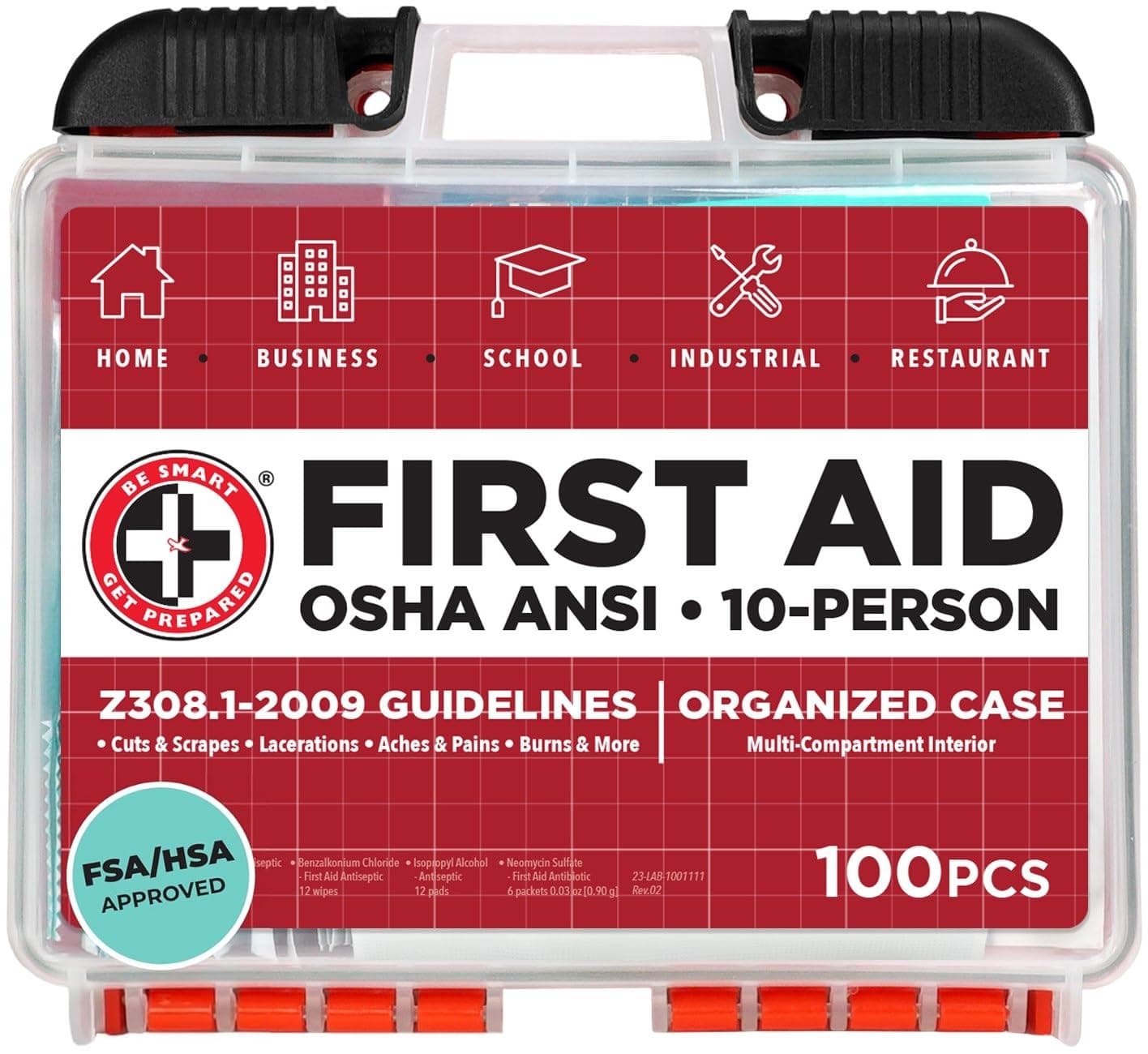 100 Piece OSHA Kit