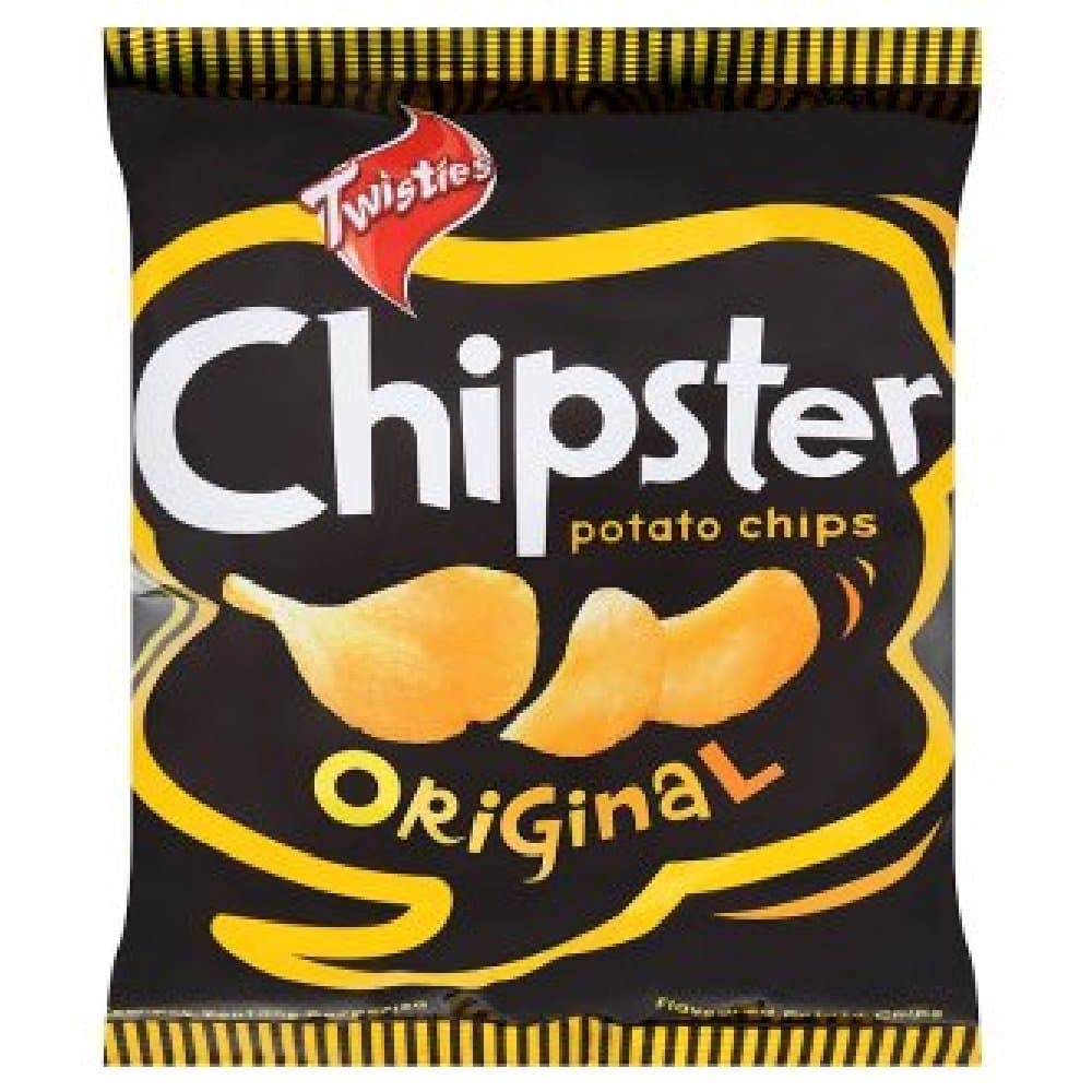 TwistiesChipster Potato Chips 60g (Original, 30 Packs)