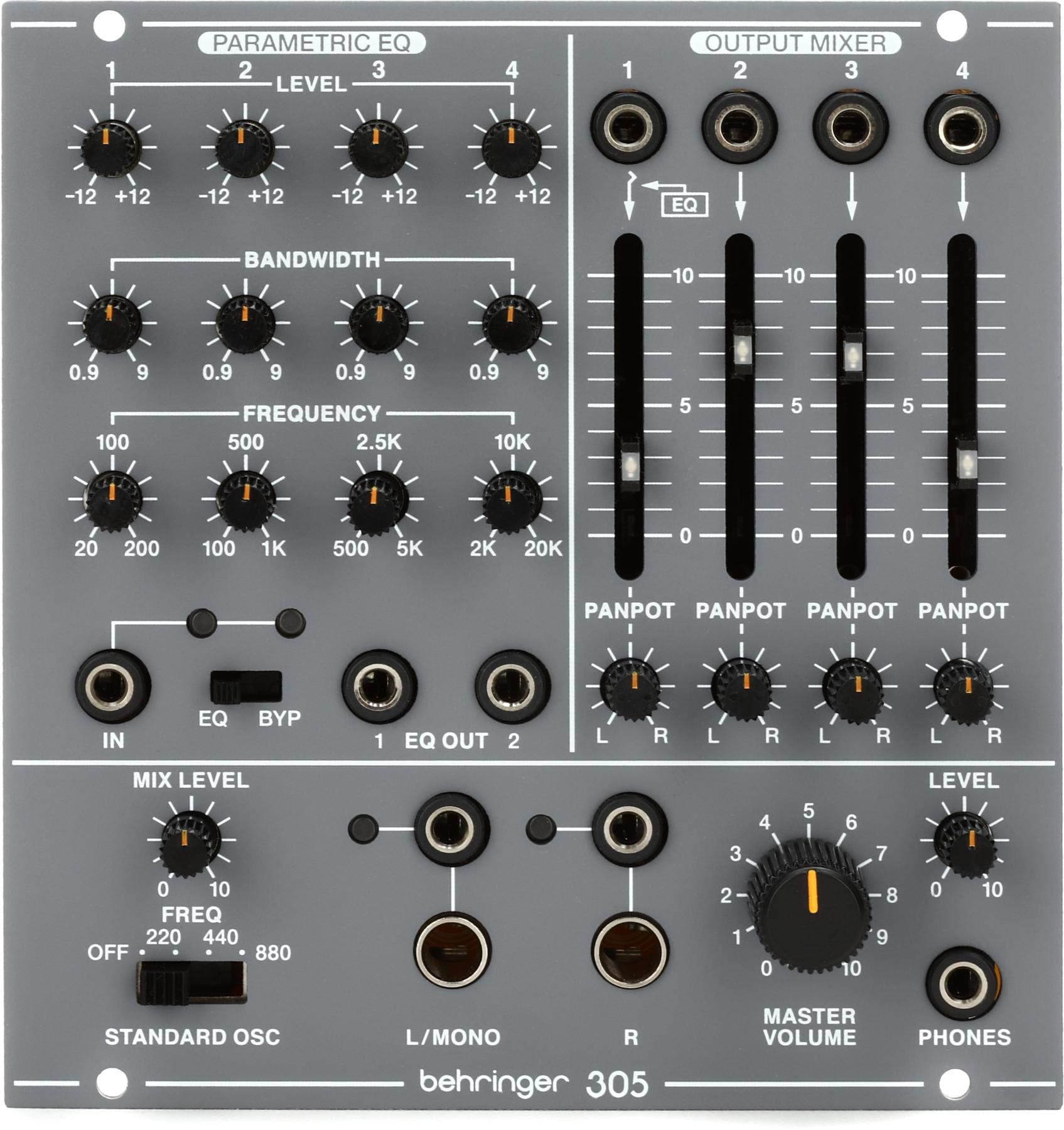 Behringer 305 EQ or Mixer or Output