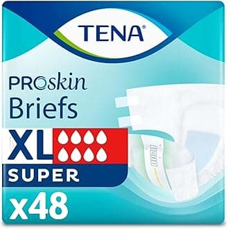ProSkin Unisex Adult Diapers with Tabs, Maximum Absorbency, X-Large, 48 ct