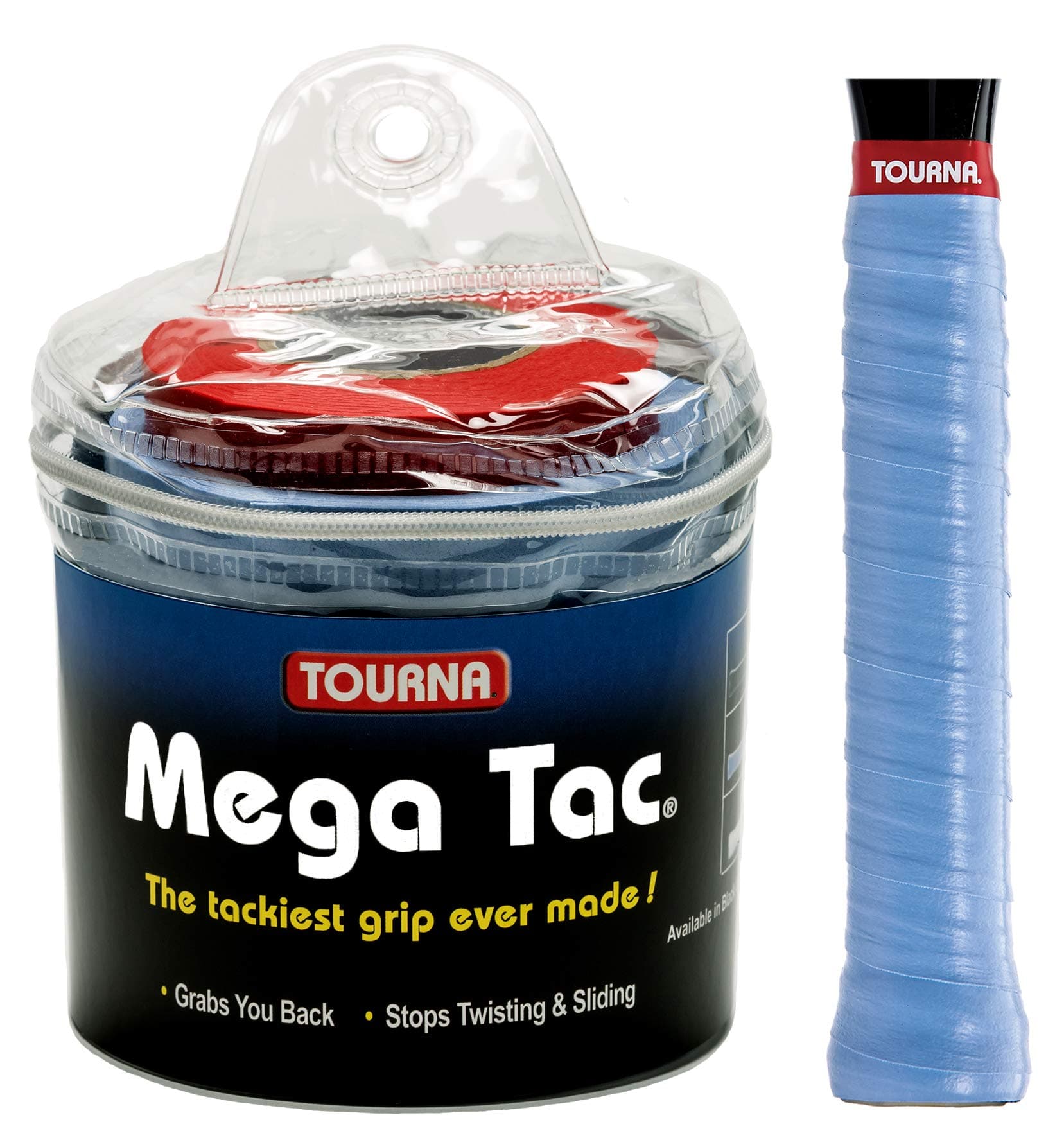 Tourna Mega Tac Extra Tacky Overgrip, 30-Pack