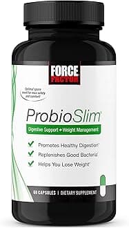 ProbioSlim Force Factor Probiotics, Weight Loss Supplement, 60 Count
