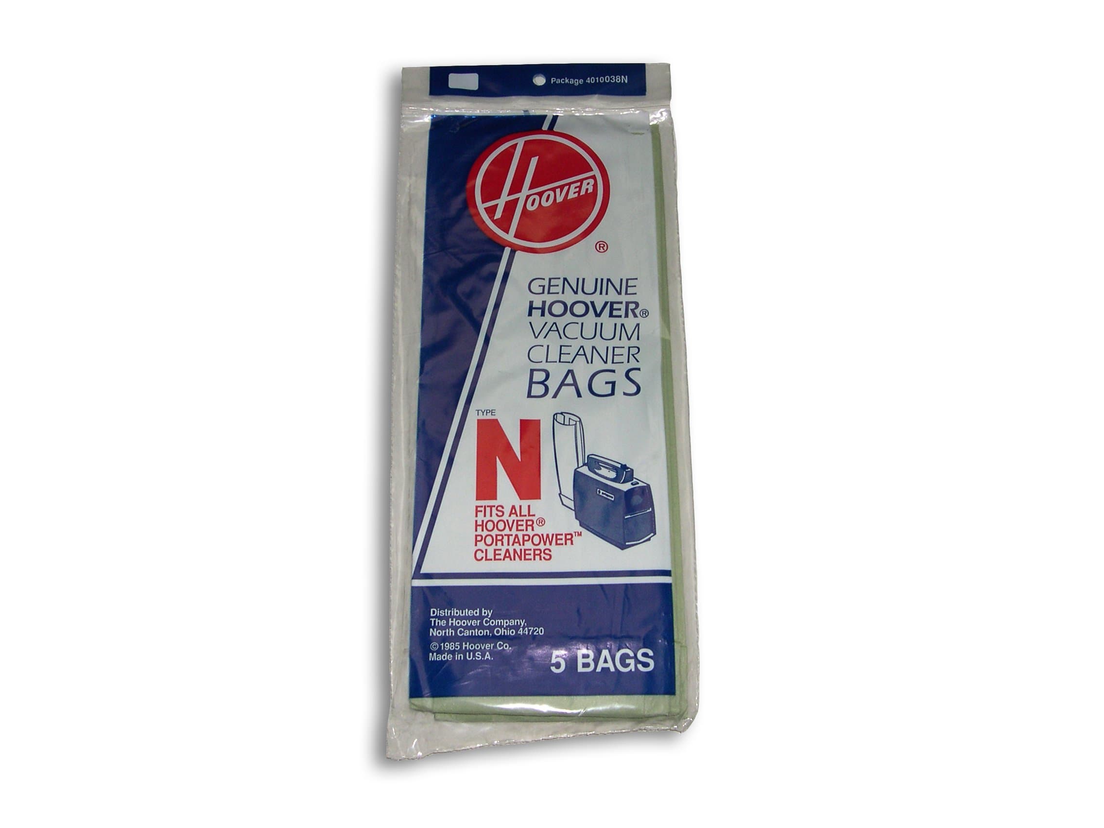 Hoover Type N Bag (5-Pack), 4010038N