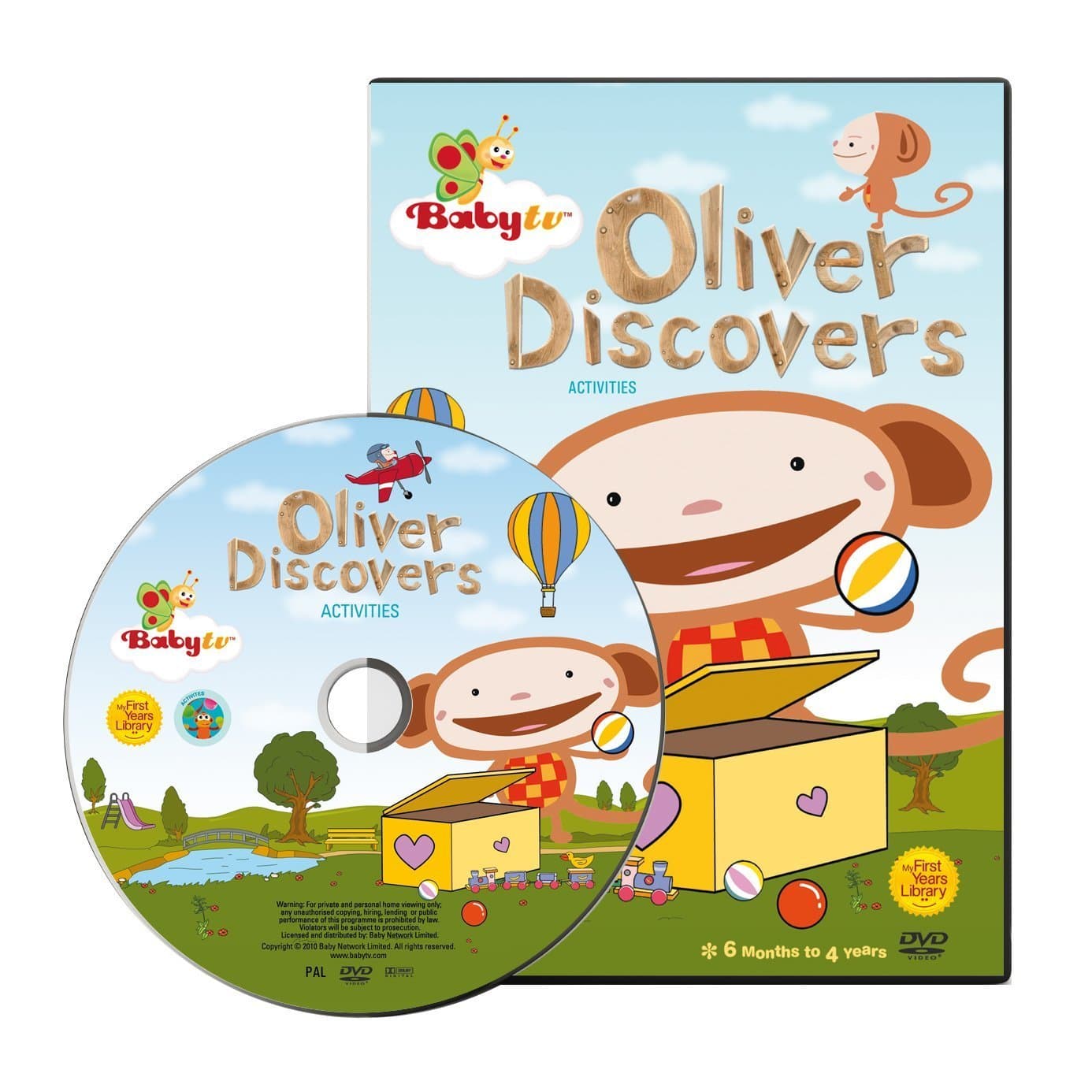 BabyTV DVD Oliver Discovers