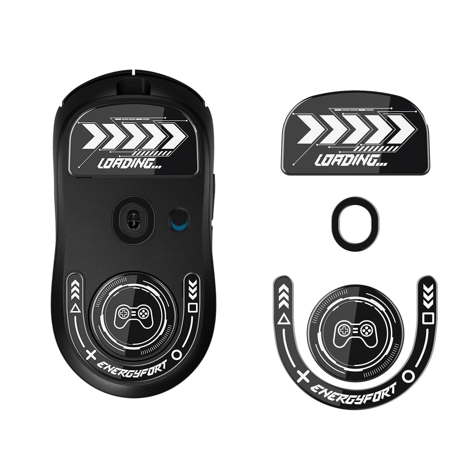 Mouse Skates for Logitech G PRO X Superlight 2 Wireless Gaming Mouse, Rounded Curved Glass Mice Feet Replacement, Super Fast Smooth and Durable Sole Mouse Stickers for G pro x superlight 2