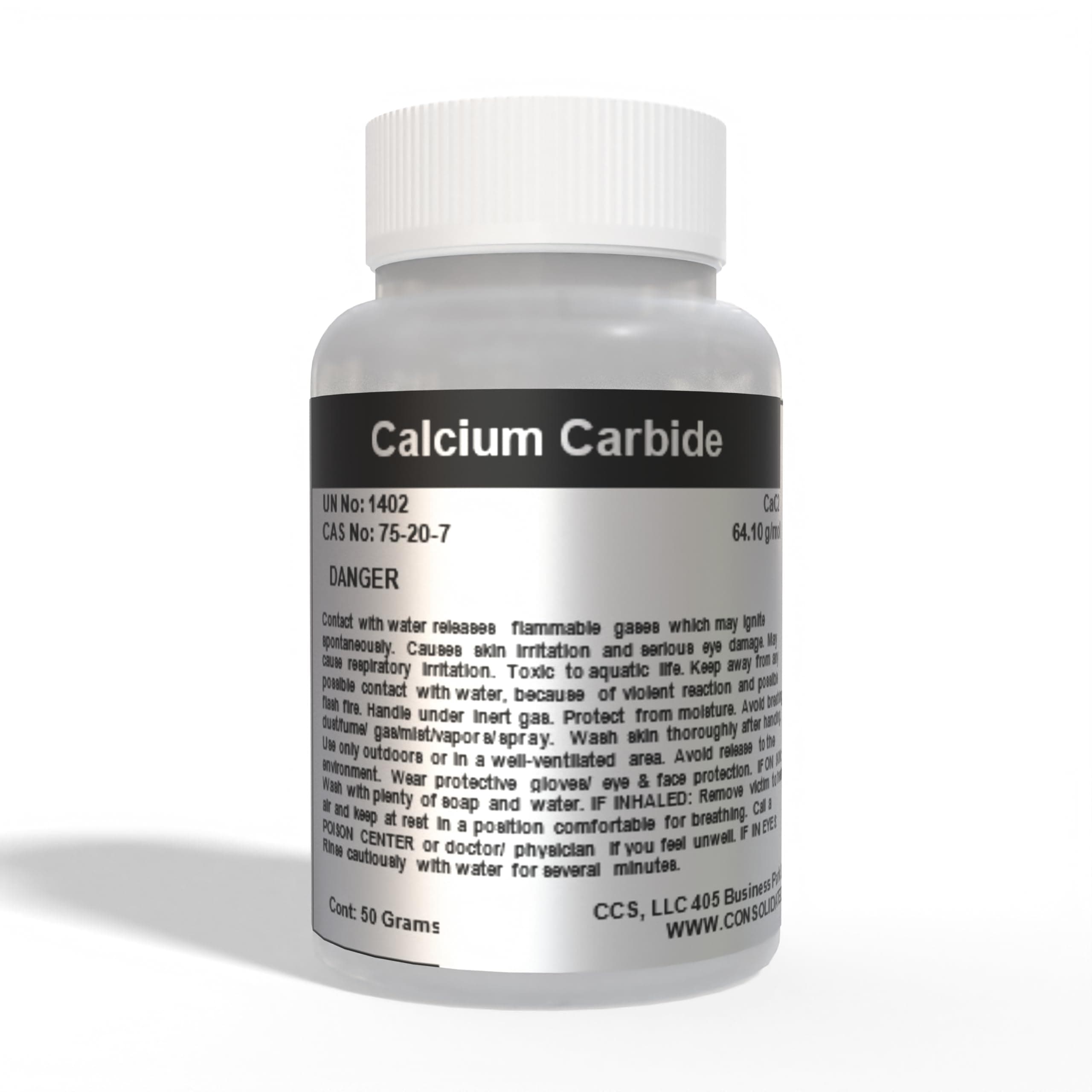 Calcium Carbide Lumps 50g Bottle