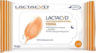 Lactacyd Femina Intimate Hygiene Wipes with Allantoin Hypoallergenic 15 Pcs