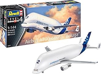 Revell 03817 Airbus A300-600ST Beluga 1:144 Scale Unbuilt/Unpainted Plastic Model Kit
