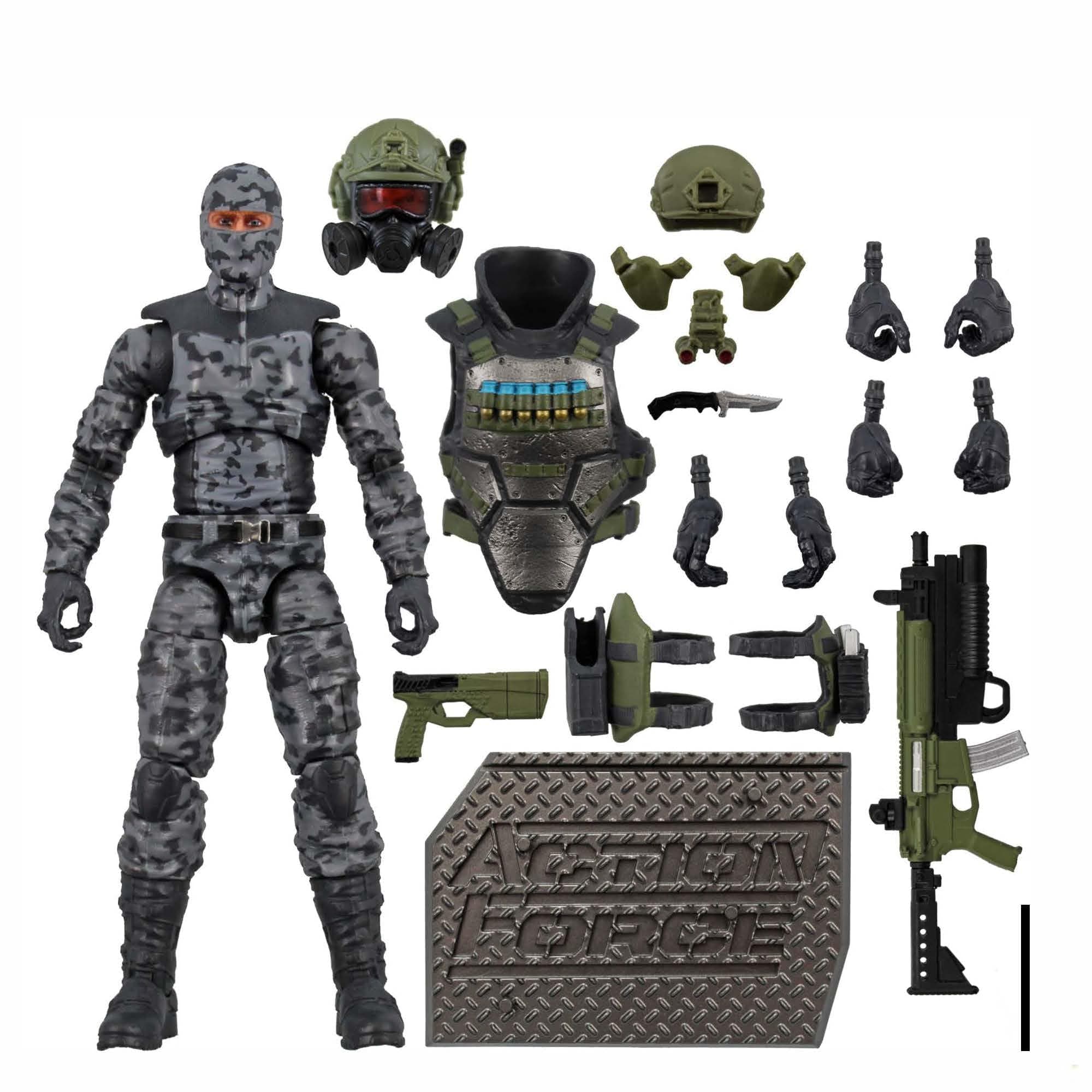 Action Force Valaverse Series 4 Urban Commando Premium 6-Inch Scale Action Figure with Multiple Accessories