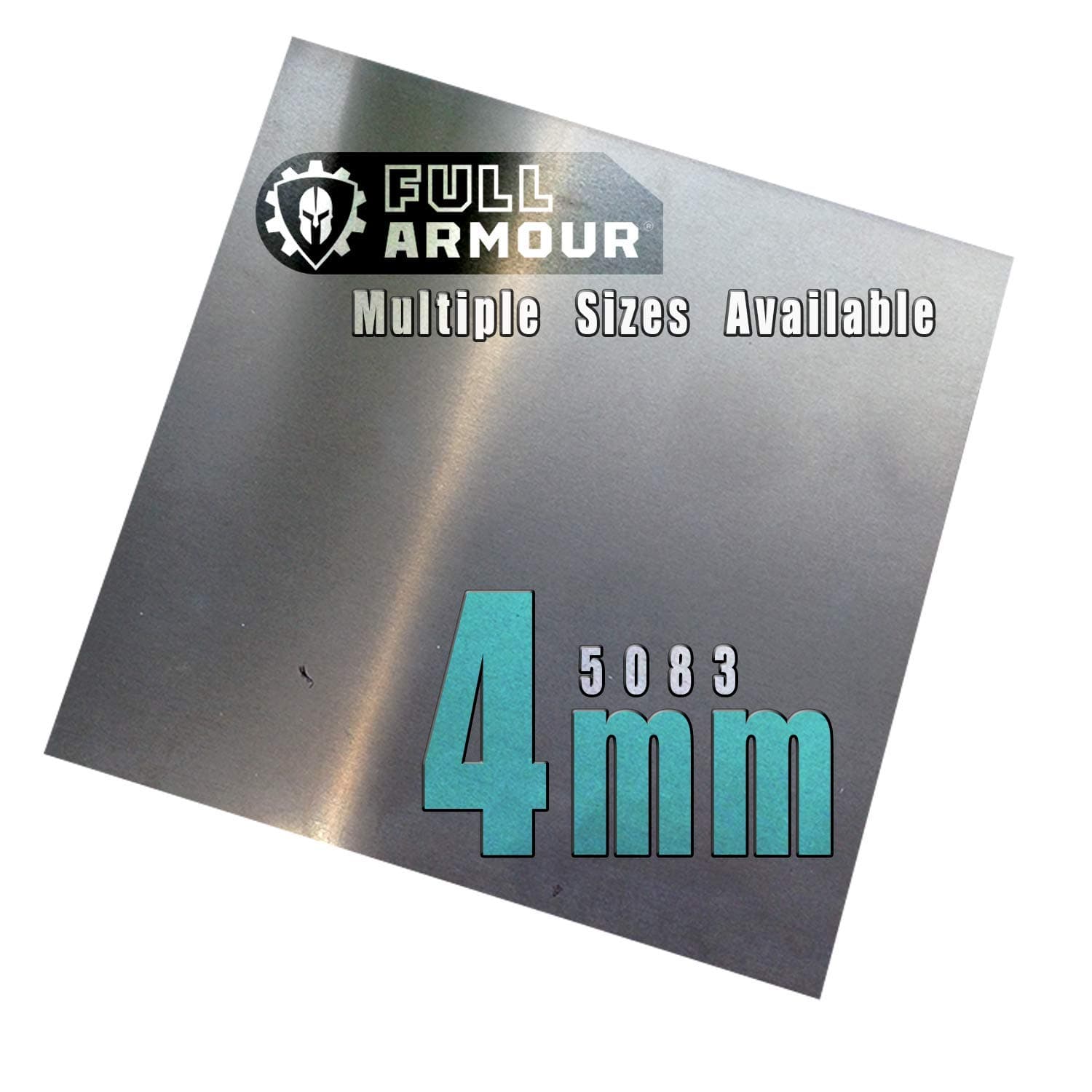 4mm Aluminium plate sheet - (100mm x 100mm)