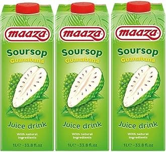 Maaza Soursop Guanabana 1ltr (Pack of 3)