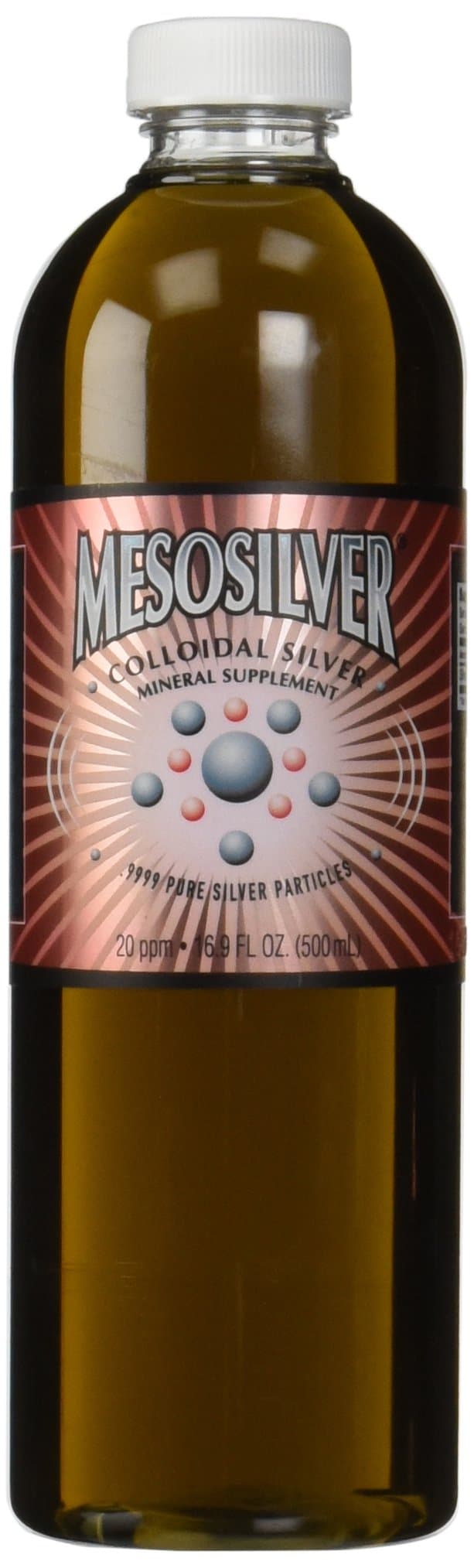 Purest Colloids MesoSilver ® 20 ppm Silver, 500 mL/16.9 Oz
