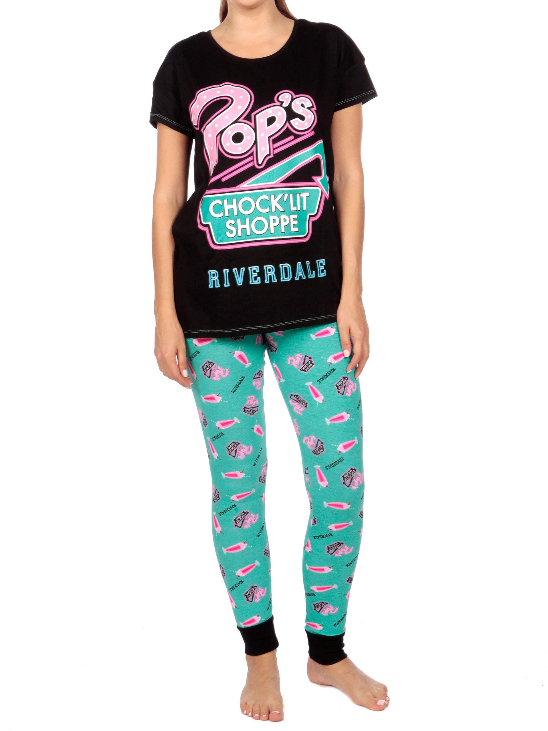Riverdale Womens Pop's Chock'lit Shoppe Pyjamas