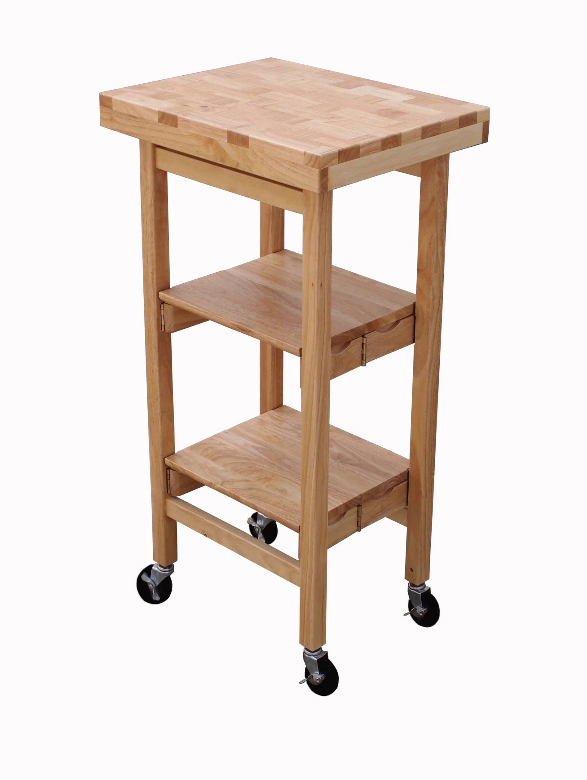 All Wood Mini Folding Island, Natural